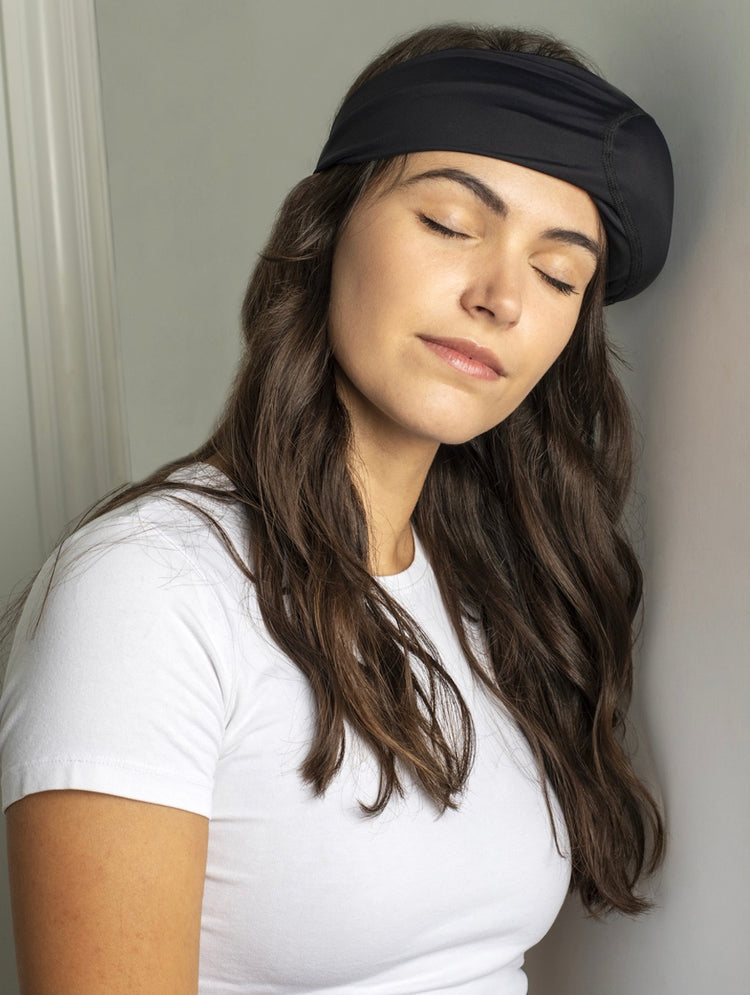 Grey Sleepy Sleeves Headband