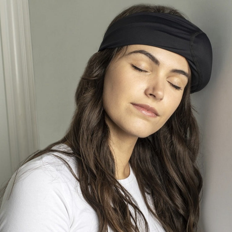 Black Sleepy Sleeves Headband